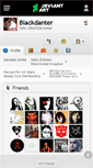 Mobile Screenshot of blackdanter.deviantart.com