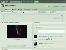 Tablet Screenshot of anotherautumn.deviantart.com