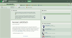 Desktop Screenshot of any-and-all.deviantart.com