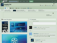 Tablet Screenshot of deepblu742.deviantart.com