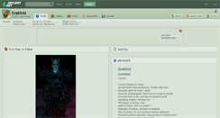 Desktop Screenshot of drakfeld.deviantart.com