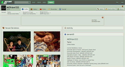Desktop Screenshot of mcr-lovr333.deviantart.com