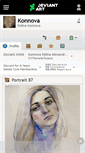 Mobile Screenshot of konnova.deviantart.com