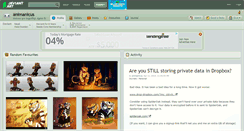 Desktop Screenshot of animanicus.deviantart.com
