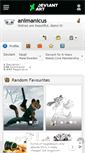 Mobile Screenshot of animanicus.deviantart.com