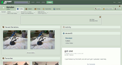 Desktop Screenshot of koruton.deviantart.com