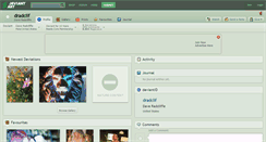 Desktop Screenshot of dradclif.deviantart.com