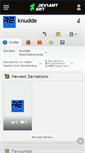 Mobile Screenshot of knudde.deviantart.com
