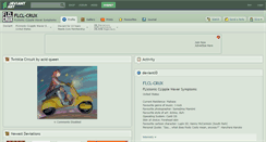 Desktop Screenshot of flcl-crux.deviantart.com