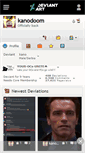 Mobile Screenshot of kanodoom.deviantart.com