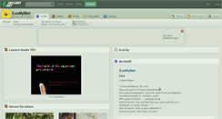 Desktop Screenshot of iluvmybee.deviantart.com
