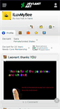 Mobile Screenshot of iluvmybee.deviantart.com