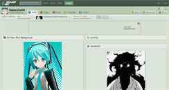Desktop Screenshot of galaxyguild.deviantart.com