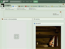 Tablet Screenshot of mergana.deviantart.com