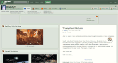 Desktop Screenshot of mclatchyt.deviantart.com