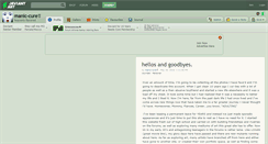 Desktop Screenshot of manic-cure.deviantart.com