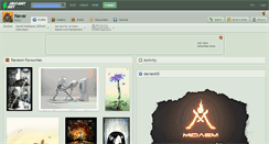 Desktop Screenshot of navar.deviantart.com