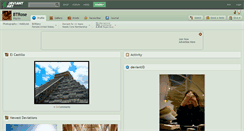 Desktop Screenshot of btrose.deviantart.com