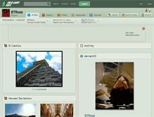 Tablet Screenshot of btrose.deviantart.com