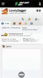 Mobile Screenshot of lovelydagger.deviantart.com