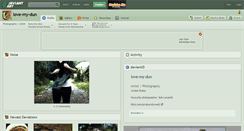 Desktop Screenshot of love-my-dun.deviantart.com