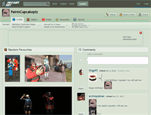 Tablet Screenshot of painiscupcakeplz.deviantart.com