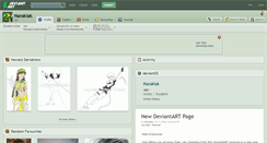 Desktop Screenshot of naraklak.deviantart.com