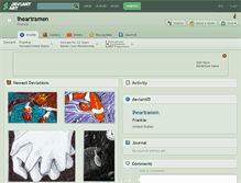 Tablet Screenshot of iheartramen.deviantart.com
