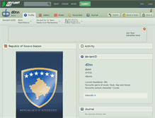 Tablet Screenshot of d0nn.deviantart.com