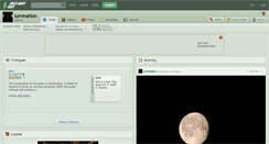 Desktop Screenshot of lumination.deviantart.com