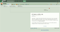 Desktop Screenshot of daccat.deviantart.com