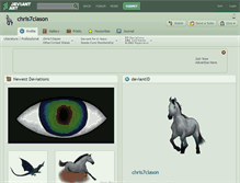 Tablet Screenshot of chris7clason.deviantart.com
