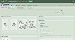 Desktop Screenshot of nennivie.deviantart.com