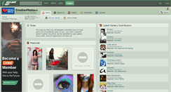 Desktop Screenshot of emotionphotos.deviantart.com