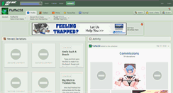 Desktop Screenshot of fluffle258.deviantart.com