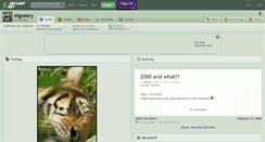 Desktop Screenshot of migratory.deviantart.com