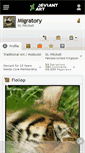 Mobile Screenshot of migratory.deviantart.com