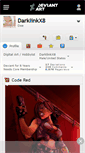 Mobile Screenshot of darklinkx8.deviantart.com