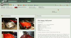 Desktop Screenshot of kdn2197.deviantart.com