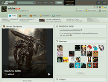 Tablet Screenshot of edsfox.deviantart.com
