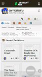 Mobile Screenshot of carricaburu.deviantart.com