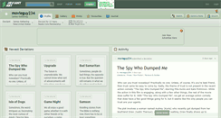 Desktop Screenshot of movieguy234.deviantart.com