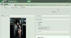 Desktop Screenshot of cilumilu.deviantart.com