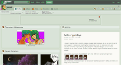 Desktop Screenshot of junsui.deviantart.com