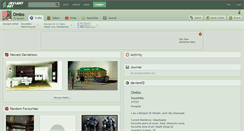 Desktop Screenshot of ombo.deviantart.com