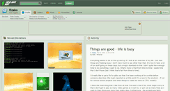 Desktop Screenshot of iszabo.deviantart.com