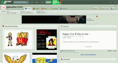 Desktop Screenshot of akatsukifan12345.deviantart.com