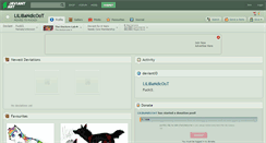 Desktop Screenshot of lilibandicoot.deviantart.com