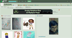Desktop Screenshot of invadermouse.deviantart.com