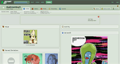 Desktop Screenshot of mushroomboy5.deviantart.com